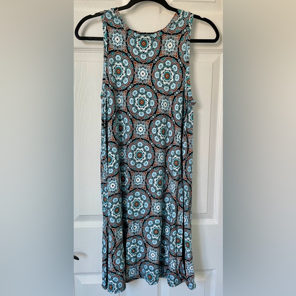 Blue Pattern Loft Dress